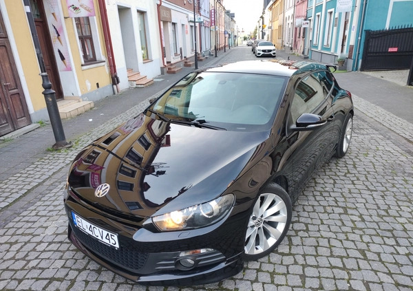 Volkswagen Scirocco cena 38999 przebieg: 153000, rok produkcji 2010 z Łęczyca małe 277